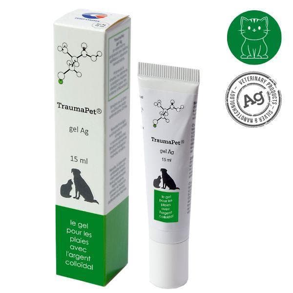 Gel Plaies Chat, TraumaPet® Gel Ag